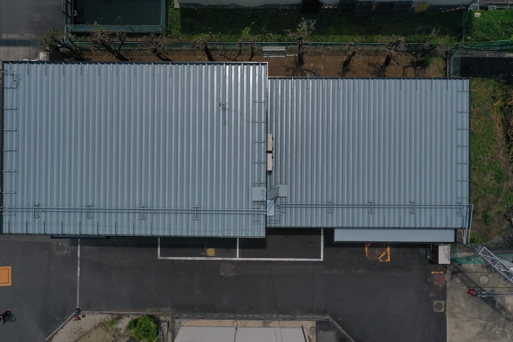 伊賀工場の外壁塗装と屋根塗装